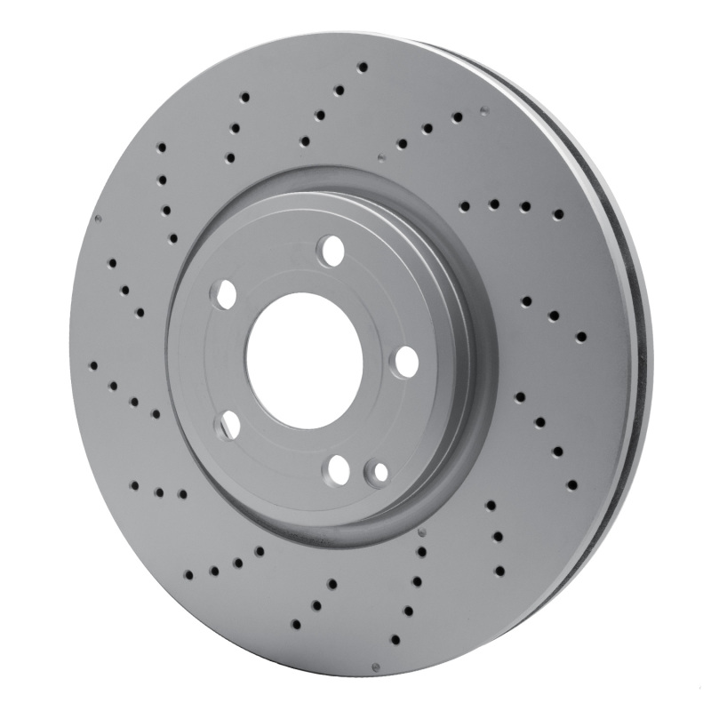 Mercedes-Benz CLS400 Brake Rotor (1) - Front - R1 Concepts - GeoSPEC Coated Drilled - `15-`17